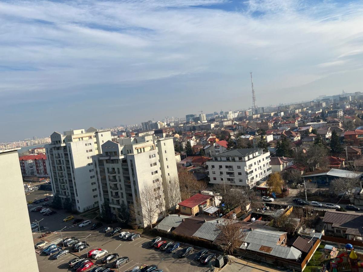 Fancy Penthouse Studio With Lakeview W10 بوخارست المظهر الخارجي الصورة