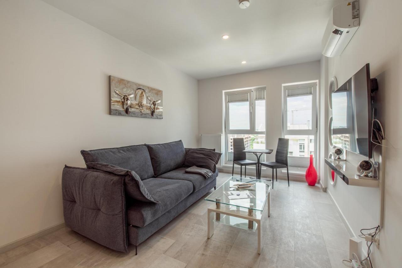 Fancy Penthouse Studio With Lakeview W10 بوخارست المظهر الخارجي الصورة